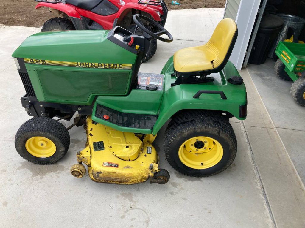 John Deere 425 riding lawn mower for sale RonMowers