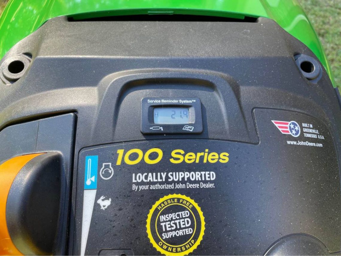 John Deere E100 42 inch Riding Lawn Mower for Sale RonMowers