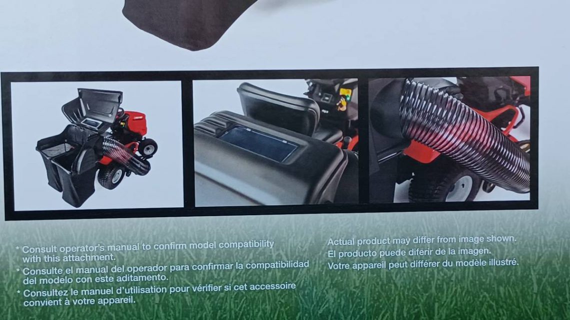 MTD (19A30031OEM) Double Bagger for Riding Lawn Mowers42Inch and 46