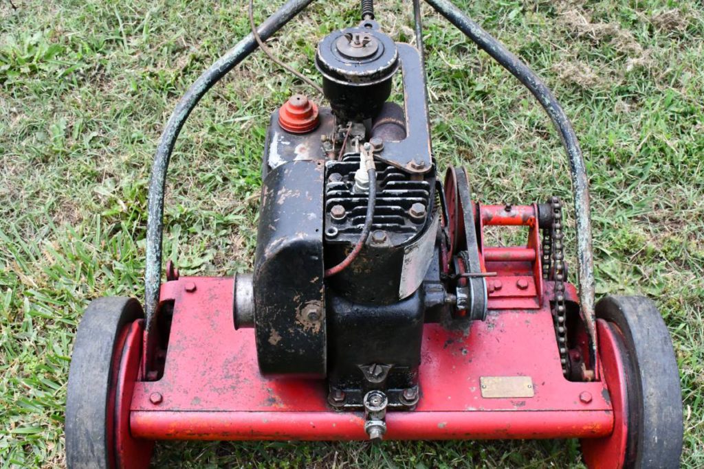 1950's Excello selfpropelled push lawn mower RonMowers