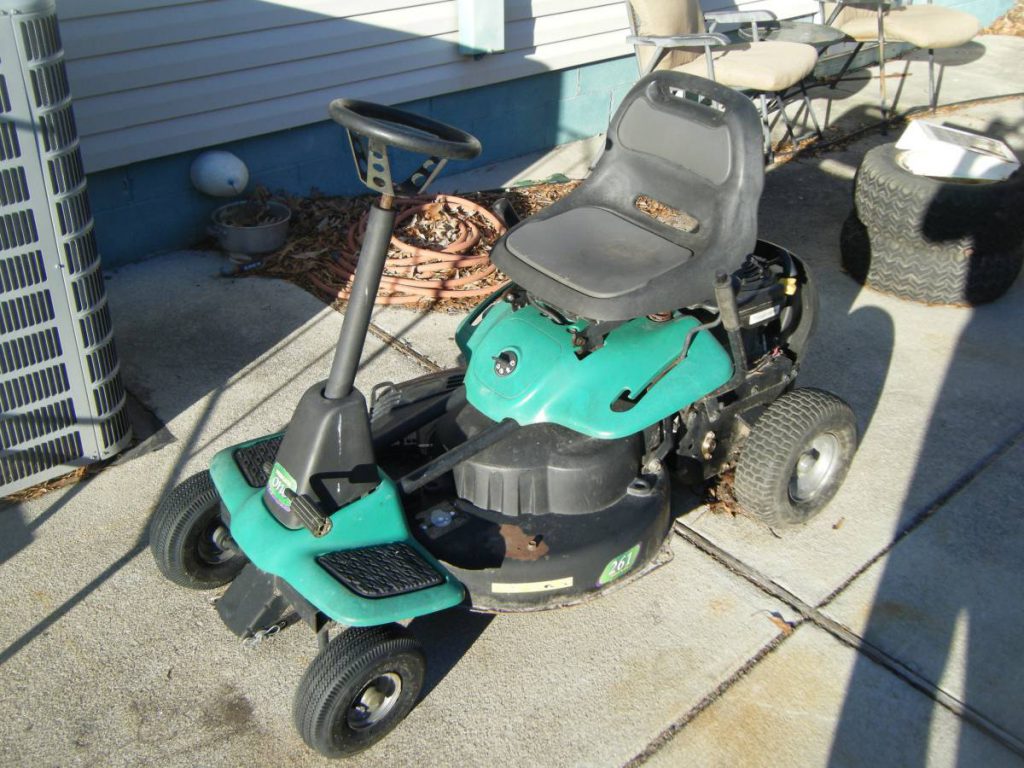 Weed Eater One 26" Compact Riding Mower for Sale RonMowers