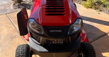00Z0Z jVdrgjcF2TS 0t20CI 1200x900 375x195 Craftsman T110 42 in 17.5 HP Floor Sample Riding Lawn Mower