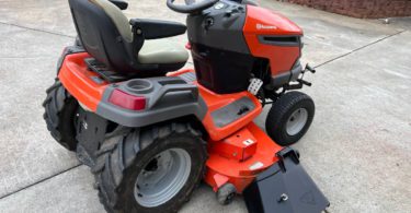 00c0c 9IzNiUcLpjW 0CI0t2 1200x900 375x195 Husqvarna Riding Lawn Mower GTH27V52LS with 52” deck