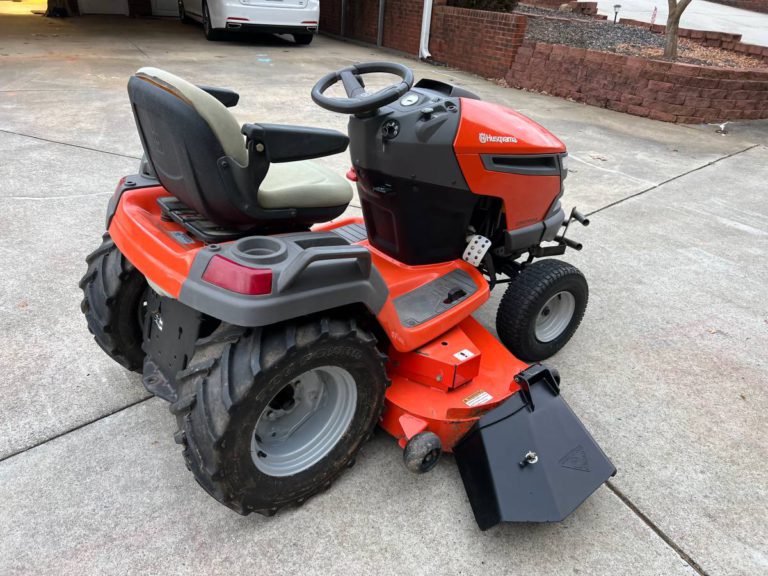 Husqvarna Riding Lawn Mower GTH27V52LS with 52” deck RonMowers