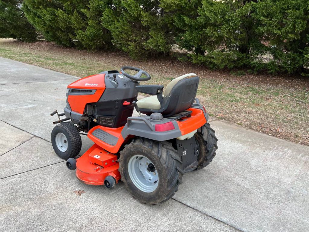 Husqvarna Riding Lawn Mower GTH27V52LS with 52” deck RonMowers