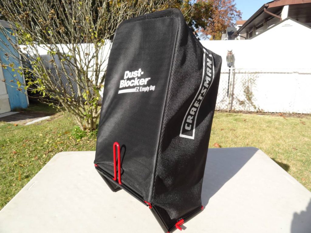 Craftsman Dust Blocker EZ Empty Lawn Mower Grass Bag in excellent