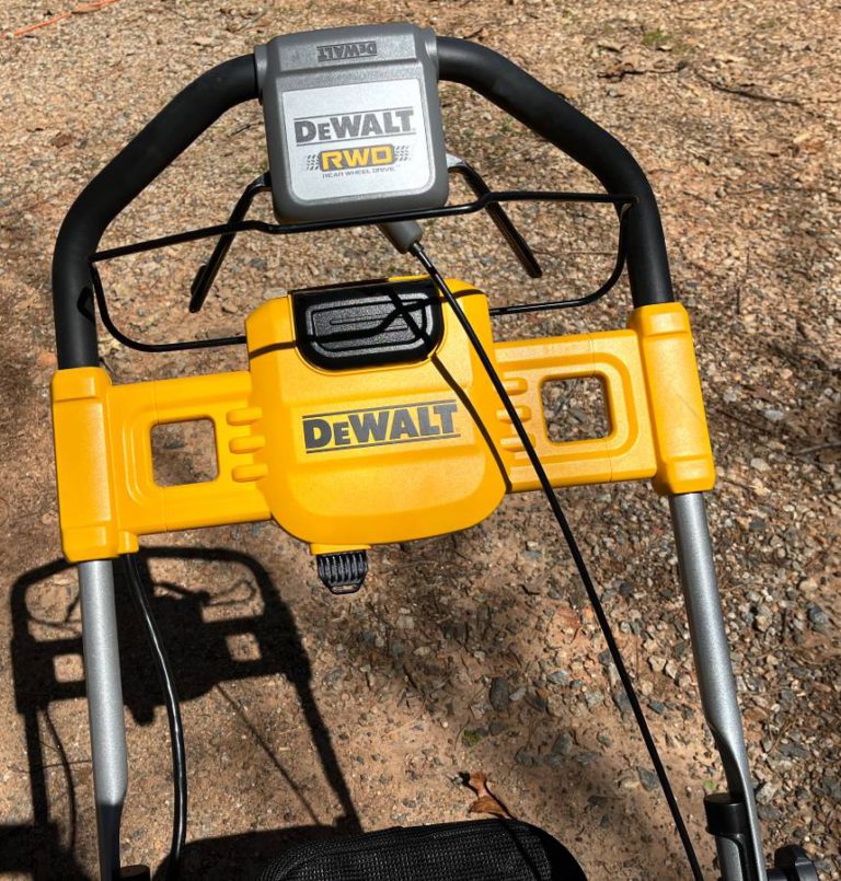 DeWALT DCMWSP255Y2 Brushless Cordless SelfPropelled RWD Lawn Mower for