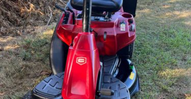00W0W 3RqLbUz9ZQNz 0t20CI 1200x900 375x195 Used Craftsman R1000 riding lawn mower with double bagger