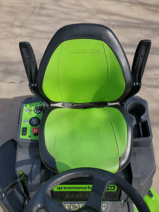 00i0i gLtBbTXp7kL 0t20CI 1200x900 Greenworks Pro 60V 42 Crossover T Tractor Electric Lawn Mower for Sale