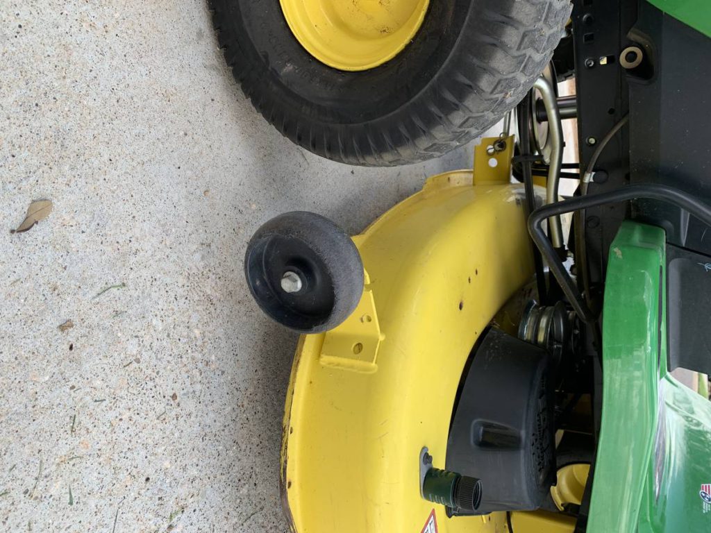 Very low hours 2018 John Deere e120 riding mower for sale - RonMowers
