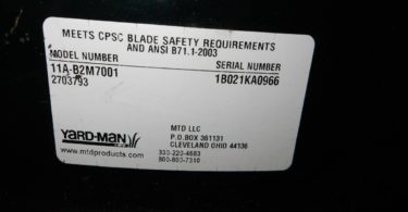 00o0o 6LzkzTA4mLI 0CI0t2 1200x900 375x195 Barely Used MTD Yard Man 21 push mower for Sale
