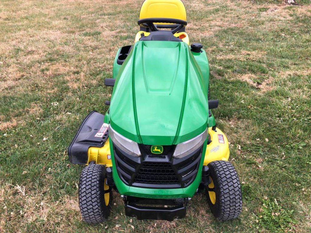2017 John Deere X330 residential riding lawn mower for sale RonMowers