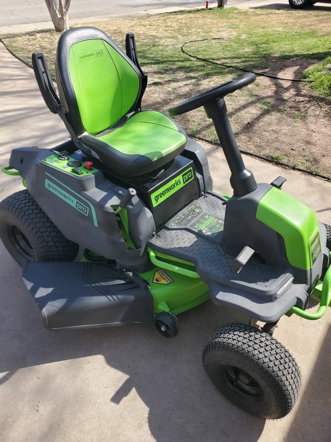 01717 euLFzv6tuSh 0t20CI 1200x900 Greenworks Pro 60V 42 Crossover T Tractor Electric Lawn Mower for Sale