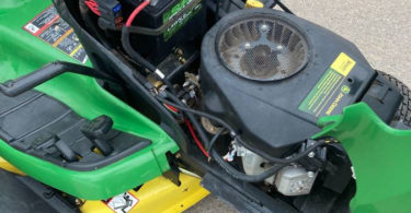 22CBCCD6 09C6 42FF AD12 2B3C7A8EAB35 375x195 2007 John Deere X304 riding lawnmower for sale