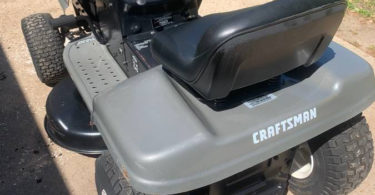 93048BFB 791D 417A B7B0 AF5ACB4FC14D 375x195 Craftsman LT1000 38 inch riding lawn mower for sale
