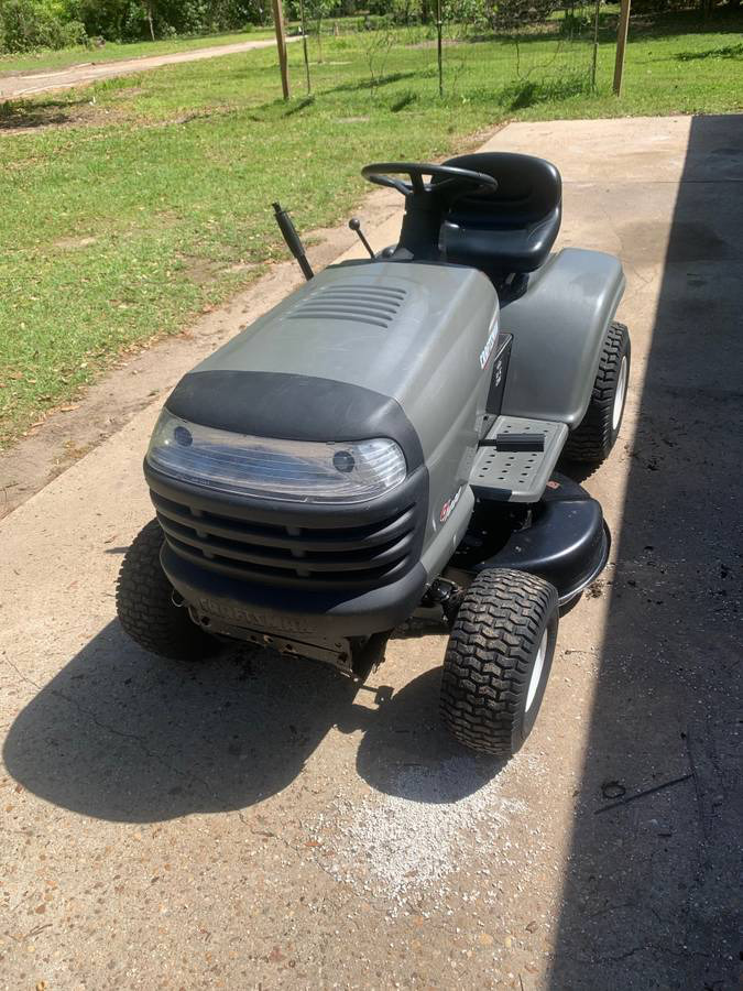 A419D1EC A38E 443D A65E 1F9DA69D7156 Craftsman LT1000 38 inch riding lawn mower for sale