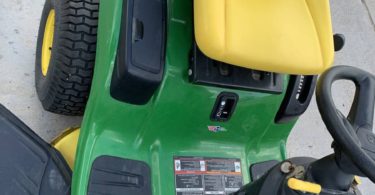 IMG 20230329 182856 375x195 Very low hours 2018 John Deere e120 riding mower for sale