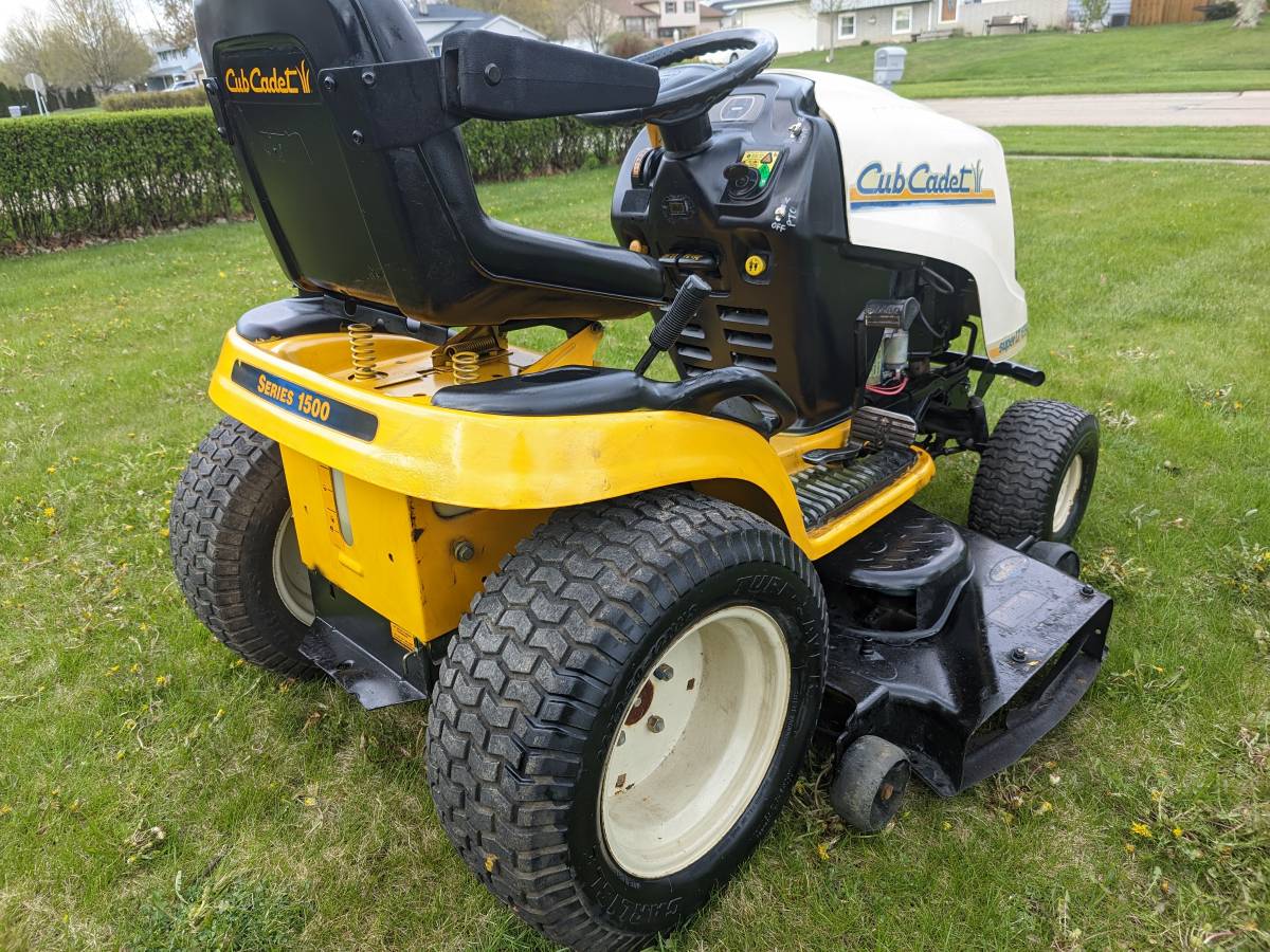 Used Cub Cadet Super LT1554 tractor for sale RonMowers