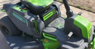 01717 euLFzv6tuSh 0t20CI 1200x900 375x195 Nearly new 42 inch Greenworks Pro CRT426 electric riding mower