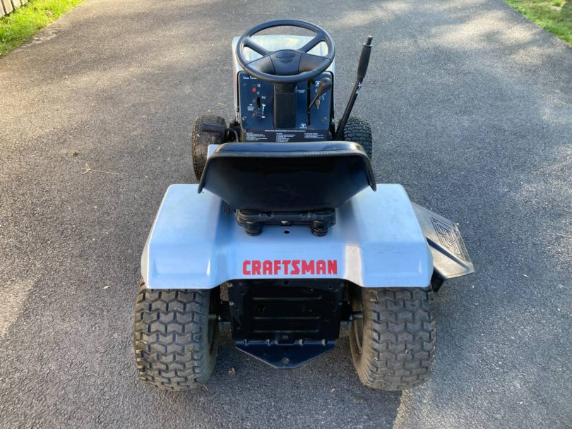 01010 3YhocWY26d6 0CI0t2 1200x900 810x608 Craftsman LT4000 12.5HP 38” 5 Speed  Riding Mower for Sale