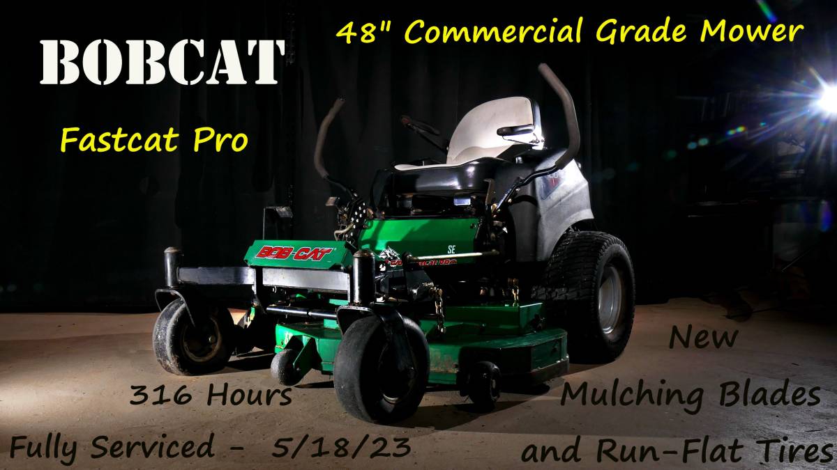 Bob Cat ProCat 48 inch Zero Turn Mower for Sale 00606 jYNFEK9lFNA 0CI0lM 1200x900 Bob Cat ProCat 48 inch Zero Turn Mower for Sale