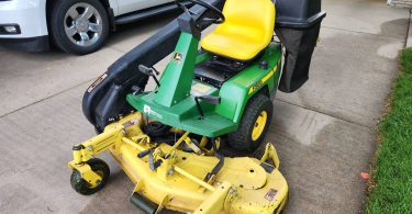 2011 John Deere F525 Riding Lawn Mower with Bagger 00P0P 7Ole6h311q9 0CI0t2 1200x900 375x195 2011 John Deere F525 Riding Lawn Mower with Bagger
