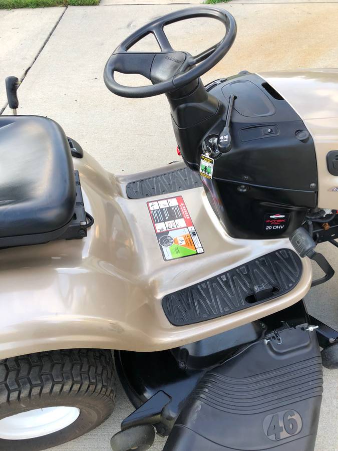 Used Craftsman DLS3500 Limited Edition 46” Riding Mower RonMowers