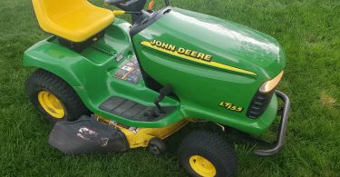 00L0L jxVUFz60N8X 0CI0t2 1200x900 375x195 Used John Deere LT155 Riding Lawn Mower for Sale