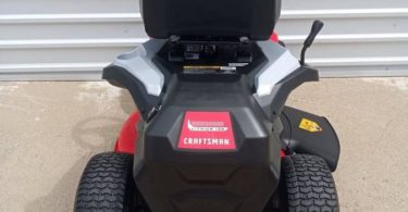 00404 4beyngtsCoY 0bC0fu 1200x900 375x195 CRAFTSMAN CMCRM233301 Battery Powered Mini Riding Mower 30 in Lithium Ion Electric Riding Lawn Mower