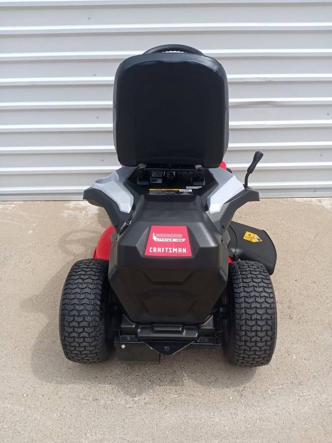 00404 4beyngtsCoY 0bC0fu 1200x900 CRAFTSMAN CMCRM233301 Battery Powered Mini Riding Mower 30 in Lithium Ion Electric Riding Lawn Mower