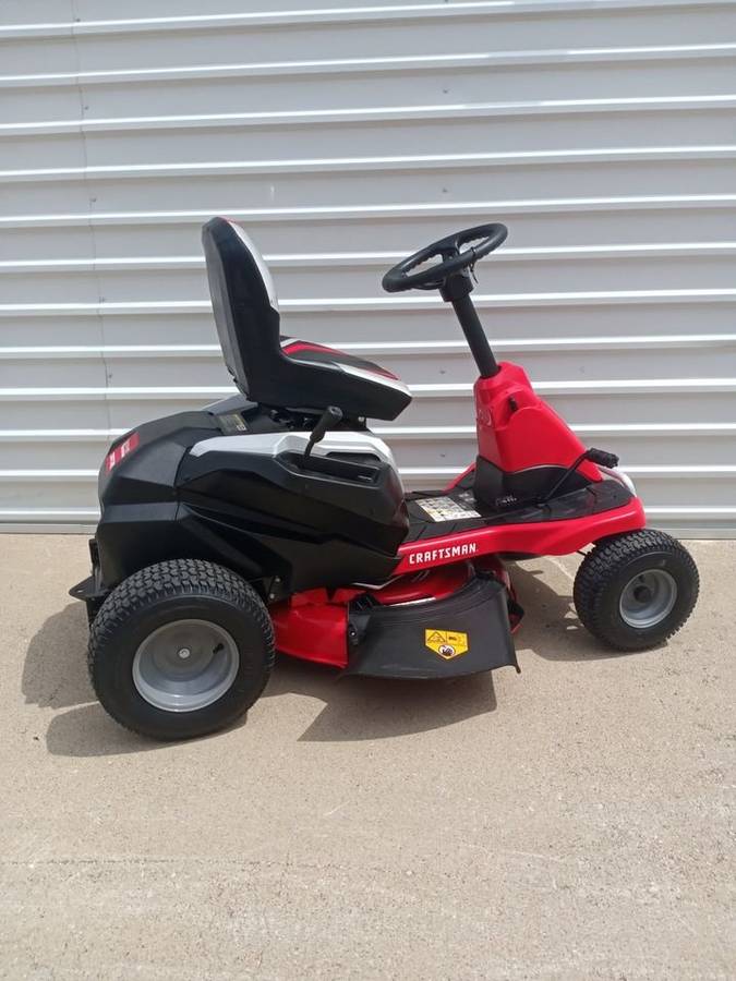 00N0N 1T32mf0PoGv 0bC0fu 1200x900 CRAFTSMAN CMCRM233301 Battery Powered Mini Riding Mower 30 in Lithium Ion Electric Riding Lawn Mower