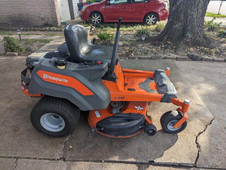 Used Husqvarna Z246 ZeroTurn Lawn Mower for Sale RonMowers