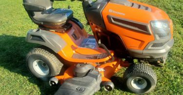 01313 h4synjJkP2o 0CI0t9 1200x900 375x195 2016 Husqvarna YTA24V48 riding mower 48 mowing deck for sale