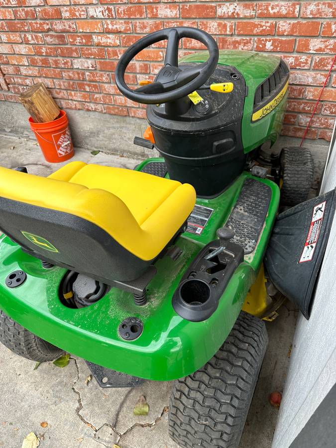 00B0B 5C8O5Jj7chu 0t20CI 1200x900 Used John Deere D105 auto riding lawn mower for sale