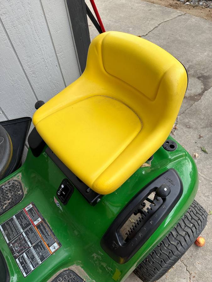 Used John Deere D105 auto riding lawn mower for sale RonMowers