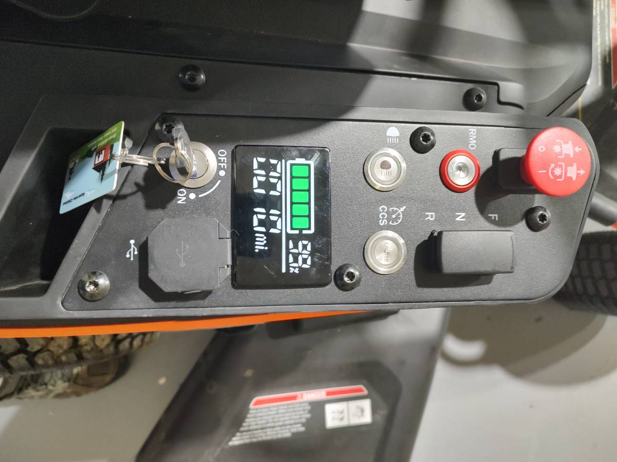 Like New YARD FORCE Vortex 48 volt Electric Riding Lawn mower 00D0D dALXgtgxyEJ 0CI0t2 1200x900 Like New YARD FORCE Vortex 48 volt Electric Riding Lawn mower