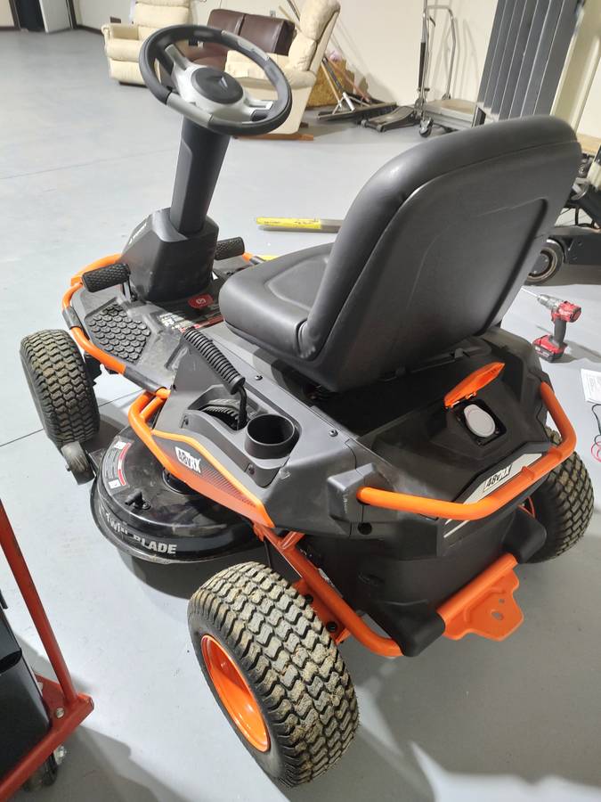 Like New YARD FORCE Vortex 48 volt Electric Riding Lawn mower 00l0l 6gx5OxljUS8 0t20CI 1200x900 Like New YARD FORCE Vortex 48 volt Electric Riding Lawn mower