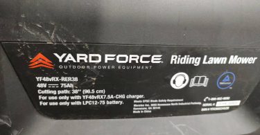 Like New YARD FORCE Vortex 48 volt Electric Riding Lawn mower 00w0w kZlflX2xnlP 0CI0t2 1200x900 375x195 Like New YARD FORCE Vortex 48 volt Electric Riding Lawn mower