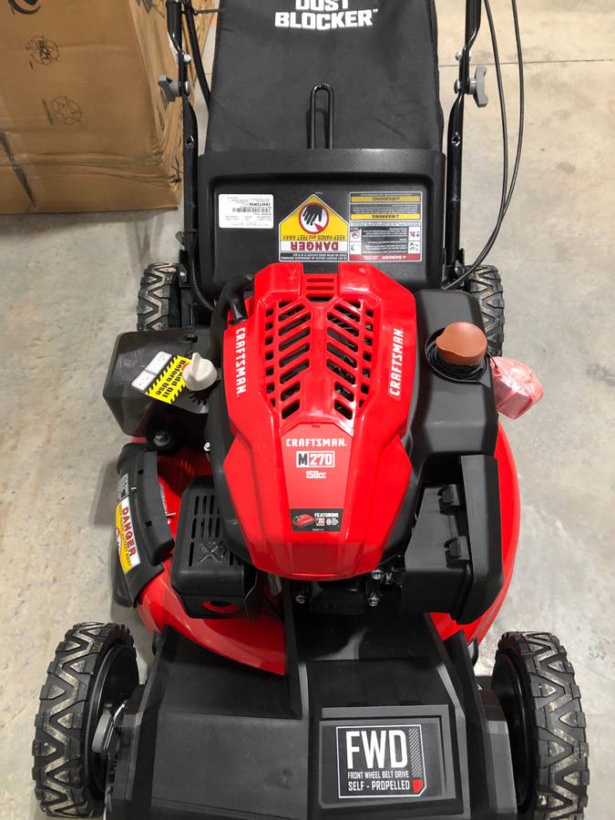 CRAFTSMAN M270 159 cc 21 in Gas Self propelled Lawn Mowers for sale 00606 lh9uvhrg4QC 0t20CI 1200x900 CRAFTSMAN M270 159 cc 21 in Gas Self propelled Lawn Mowers for sale