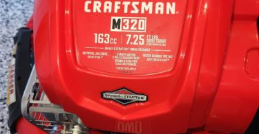 CRAFTSMAN M320 163 cc 21 in Gas Self propelled Lawn Mower with Briggs and Stratton Engine 00707 jWyUnLNlmij 0c60g8 1200x900 375x195 CRAFTSMAN M320 163 cc 21 in Gas Self propelled Lawn Mower with Briggs and Stratton Engine