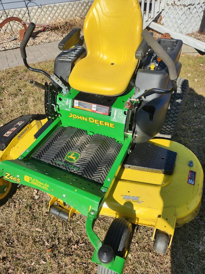 Used John Deere Z465 25 HP 62 Zero turn mower for sale 00C0C 5fIhAg7za8M 0t20CI 1200x900 Used John Deere Z465 25 HP 62 Zero turn mower for sale