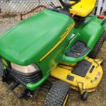 00F0F 4b4uyNUVZ5U 0t20CI 1200x900 150x150 John Deere X495 diesel lawnmower for sale
