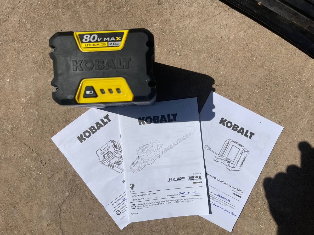 Kobalt 80 volt Max 21 in Push Cordless Lawn Mower + Yard Kit 00o0o 5etO8PeFt5B 0CI0t2 1200x900 Kobalt 80 volt Max 21 in Push Cordless Lawn Mower + Yard Kit