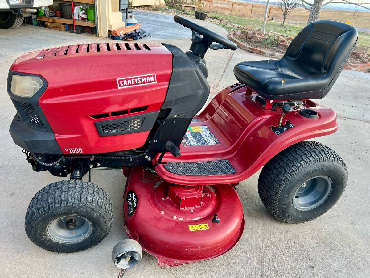 Used Craftsman T1500 Riding Lawn Mower for Sale 00C0C 8PRH8fx3L66 0CI0t2 1200x900 Used Craftsman T1500 Riding Lawn Mower for Sale