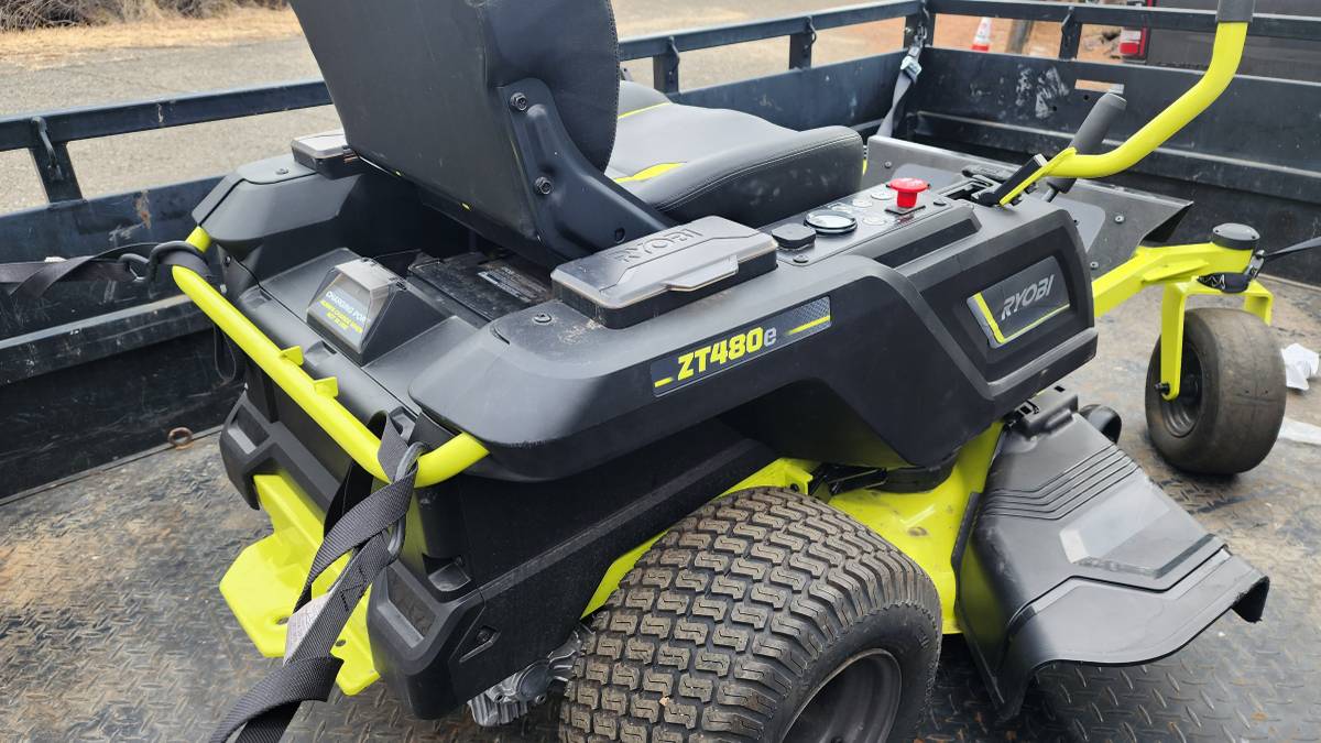 Like New Ryobi RY48ZTR75 Electric Riding Lawn Mower for Sale 00D0D jtIyFYqBTSO 0CI0lN 1200x900 Like New Ryobi RY48ZTR75 Electric Riding Lawn Mower for Sale