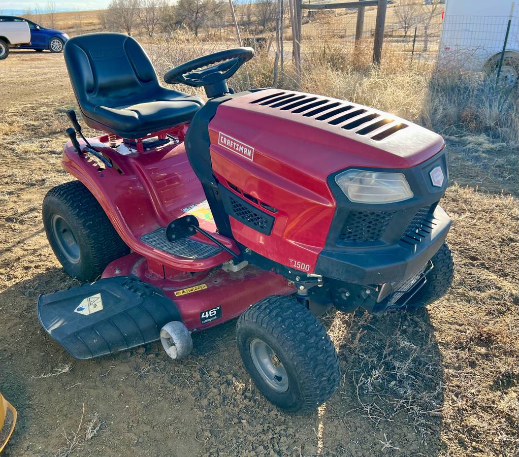 Used Craftsman T1500 Riding Lawn Mower for Sale 00H0H 1Ii474AVb2i 0CI0y5 1200x900 Used Craftsman T1500 Riding Lawn Mower for Sale