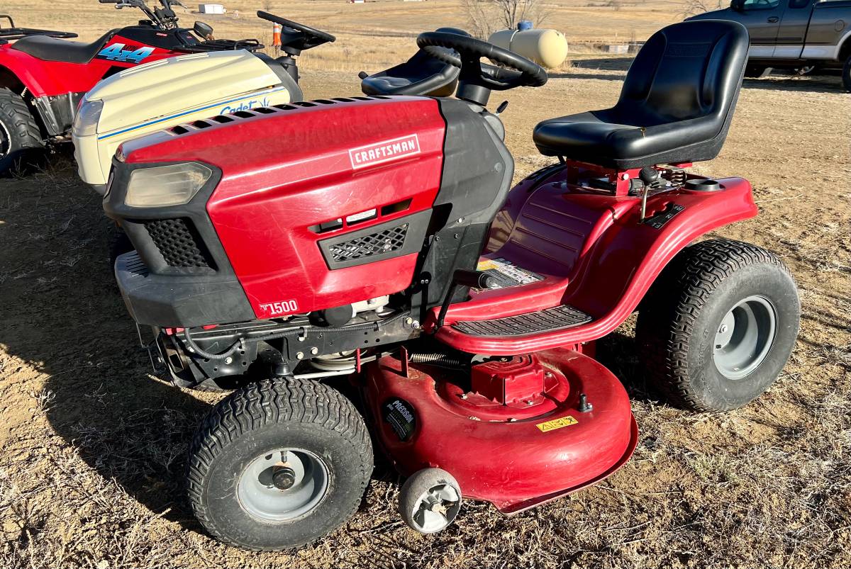 Used Craftsman T1500 Riding Lawn Mower for Sale 00R0R lVheHqkrxwG 0CI0pU 1200x900 Used Craftsman T1500 Riding Lawn Mower for Sale