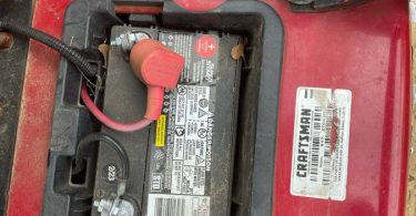 IMG 7926 375x195 Used Craftsman YS4500 42” Riding Lawn Mower