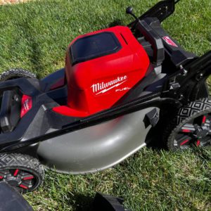 Used Milwaukee M18 Self Propelled Cordless Battery Lawn Mower