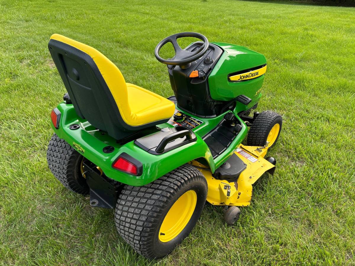 Used John Deere X500 54 Inch Riding Lawn Mower for Sale IMG 8822 Used John Deere X500 54 Inch Riding Lawn Mower for Sale
